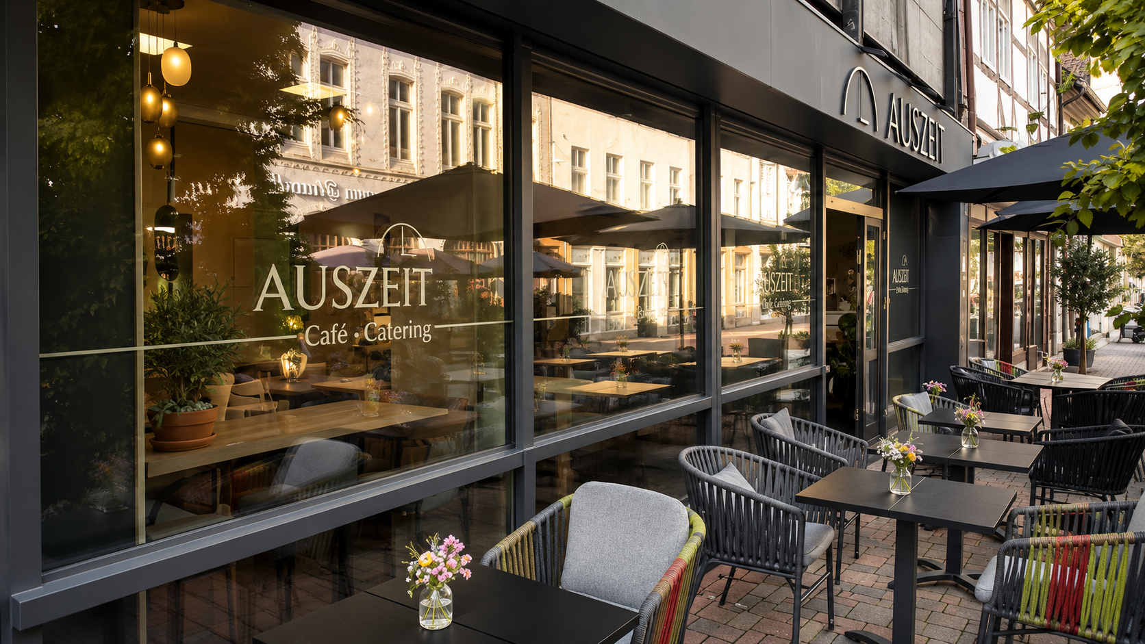 Café Auszeit Außenansicht in Goslar